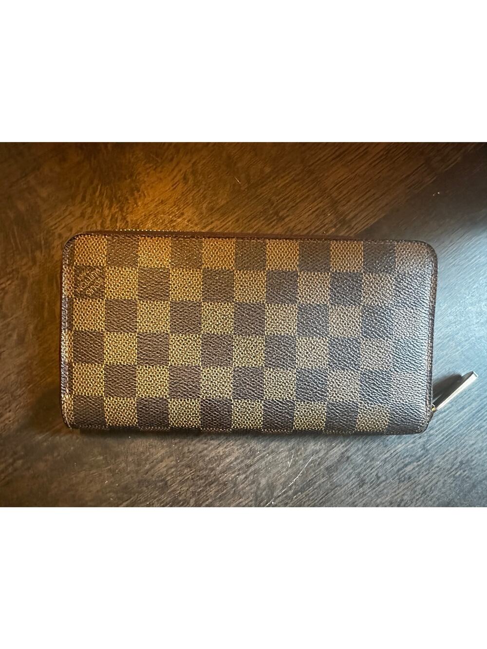 LOUIS VUITTON DAMIER LONG ZIPPY WALLET